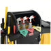 Rubbermaid FG9T7500BLA 22"W 7.25 cu. ft. Janitor Cleaning Cart - ZenverasKV1PBJ9